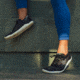 Vivobarefoot Geo Racer Knit Road Running Shoes - Womens, Obsidian, 38, 202054-0138