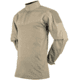 Voodoo Tactical Enhanced Tactical Combat Shirt w/ Zipper - Mens, Coyote, 2XL, 01-9580007097