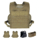 Voodoo Tactical Lightweight Tactical Plate Carrier, Black, Coyote, OD Green, Urban Digital, VTC