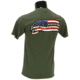 Voodoo Tactical Patriot Banner Ribbon Logo T-Shirt - Mens, Green, Extra Large, 20-9991009096