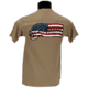 Voodoo Tactical Patriot Banner Ribbon Logo T-Shirt - Mens, Sand, Large, 20-9991025094