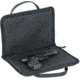 Voodoo Tactical Pistol Case With Mag Pouches, Black - 25-001701000
