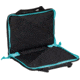 Voodoo Tactical Pistol Case With Mag Pouches, Black/teal - 25-0017162000