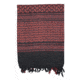 Voodoo Tactical Woven Coalition Desert Scarves, Black/Red, 08-3065086000