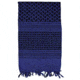 Voodoo Tactical Woven Coalition Desert Scarves w/ VoOlive Draboo Logo, Cobalt Blue/Black, 08-3065136000