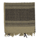 Voodoo Tactical Woven Coalition Desert Scarves, Khaki/Black, 08-3065140000