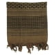 Voodoo Tactical Woven Coalition Desert Scarf, Mocha/Black, 42x42in, 08-3065127000