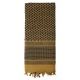 Voodoo Tactical Woven Coalition Desert Scarves, Black/Coyote, 08-3065064000