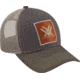 Vortex Clipped Corner Cap - Mens, Charcoal, One Size, 220-40-CHR