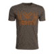 Vortex Men's SS Muley Antler Tee, Brown Heather, M 219061-BRH-M