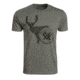 Vortex Men's SS Polygon Buck Tee, Olive Heather, M 219062-OLH-M