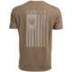 Vortex Salute Short Sleeve T-Shirts - Mens, Coyote Heather, M, 121-14-CHEM