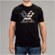 Vortex Stars and Stripes Short Sleeve T-Shirts - Mens, Black, 4X, 121-13-BLK4X