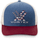 Vortex Stars Over Stripes Cap - Mens, Red White Blue, OSFM, 122-11-RWB