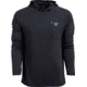 Vortex Weekend Rucker Hooded Long Sleeve - Mens, Black, 3XL, 121-24-BLK3X