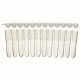 VWR 1.2mL Sample Library Tubes and Closures 3911-540-000 Tubes In 8 x 12 Racks 8-Well Tube Strips