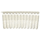 VWR 1.2mL Sample Library Tubes and Closures 3914-840-000 Closure Strips 12-Well