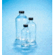 VWR Boston Round Bottles, Clear, Narrow Mouth VW5111628C25 Bulk Packs With Unattached Caps In Bags