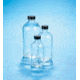 VWR Boston Round Bottles, Clear, Narrow Mouth VW5113233C25 Bulk Packs With Unattached Caps In Bags