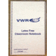 VWR Cleanroom Spiral Notebooks, Latex-Free 08NBPA4 College-Rule Notebooks