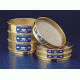 VWR Testing Sieves, Each, 8 Brass Frame, Stainless Steel Wire Cloth Half Height, 120BS8H