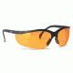 Walkers Sport Glasses, Black Frame, Amber Lenses, GWP-AMBLSG