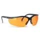Walkers Sport Glasses, Black Frame, Amber Lenses, GWP-AMBLSG