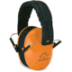 Walkers Folding College 23dB Muff, Burnt Orange/White, Burnt Orange, GWP-FCM-BOW