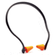 Walkers GWP-SF-PLGBND Pro-Tek Ear Plug Band 25 DB Black/Orange