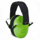 Walkers Baby &amp; Kids Passive Protection Folding Ear Muffs, 23 dB NRR, Lime Green, GWP-FKDM-LG