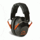 Walkers Pro-Low Profile Folding Muff, Clam Pack, Black/Orange GWP-FPM1-BKO