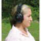Walkers Razor Compact Electronic Youth &amp; Women Ear Muffs, 23 dB NRR, Black, GWP-CRSEM