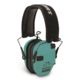 Walkers Razor Slim Shooter Folding Electronic Ear Muff, 23 dB NRR, Light Teal, GWP-RSEM-LTL