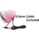 Walkers Youth Active Ear Muff, 22 dB NRR, 2 x AAA, Pink, GWP-YAM-PK