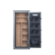 Wasatch 24 Gun Fire and Water Safe with E-Lock, Grey, Oversized, 24EGW