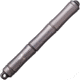 We Knife Co Ltd Syrinx Pen, 3.5in Overall, 0.56Oz, Satin Titanium Construction, SS Ring, Screw On/Off Cap, Black Ink, Includes Two Refills, TP-04B