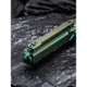 We Knife Co Ltd Tactical Pen, 5in Overall, Glass Breaker, Pocket Clip, Bolt Action Open/Close, Blue Plastic Storage Case, Titanium Construction, Green, Green, TP02B