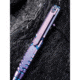 We Knife Co Ltd Tactical Pen, 5in Overall, Pocket Clip, Glass Breaker, Bolt Action Open/Close, Blue Plastic Storage Case, Titanium Construction, Purple, Purple, TP02A