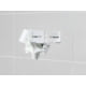 WeatherTech Rotating Two View MirrorFone, White, 8ARM4WH