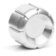WeatherTech Tablet Holder Billet Knob, Silver, 8ATHBK1B