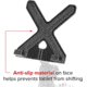 WeatherTech Tablet Holder, Black, 8ATBH1