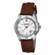 Wenger Ladies Alpine Sport Watch w/ white dial brown Leather strap 70490
