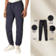 White Duck Essential Stretch Jogger Pants - Mens, Blue, Large, WD-JP-NV-03