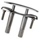 Whitecap E-Z Push Up Stainless Steel Cleat - 4-1/2", 6804