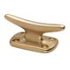 Whitecap Fender Cleat - Polished Brass - 2", S-976BC