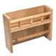 Whitecap Paper Towel Holder w/Spice Rack Teak 50716