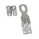 Whitecap Swivel Safety Hasp - CP/Brass - 1" x 3", S-579C