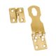 Whitecap Swivel Safety Hasp - Polished Brass - 1" x 3", S-579BC
