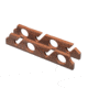 Whitecap Teak Four-Rod Storage Rack - Pair 50796