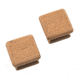Whitecap Teak Square Drawer Knob - 1-1/8" - 2 Pack 50537
